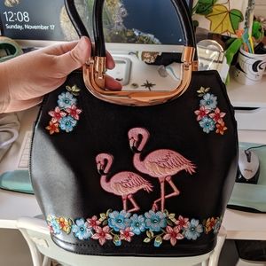 Flamingo purse